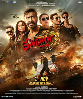 Singham Again - The MovieFlix Pro Review, Cast & Rating